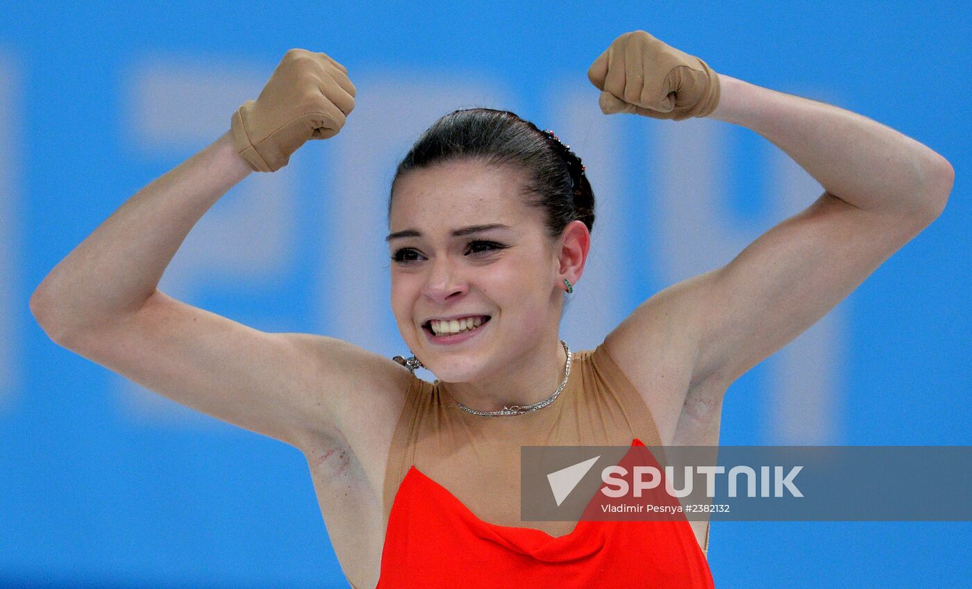 2014 Winter Olympics. Figure skating. Women. Short program