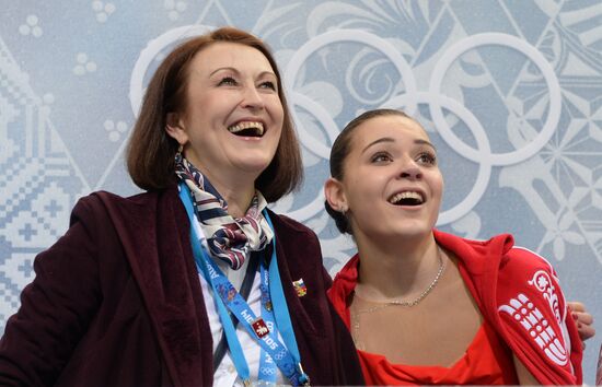 2014 Winter Olympics. Figure skating. Women. Short program