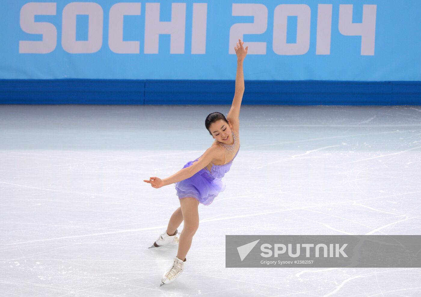 2014 Winter Olympics. Figure skating. Women. Short program