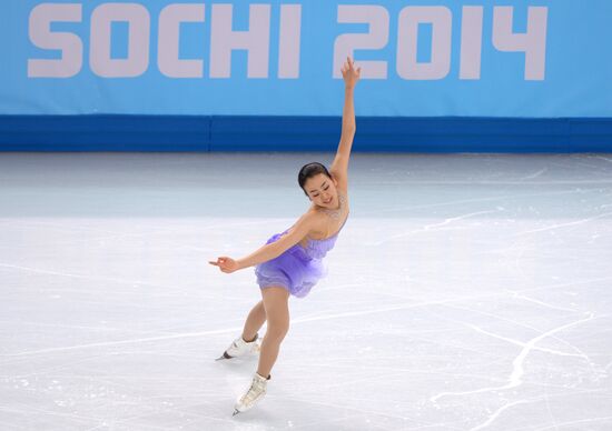 2014 Winter Olympics. Figure skating. Women. Short program