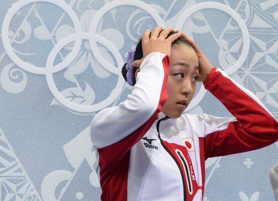 2014 Winter Olympics. Figure skating. Women. Short program