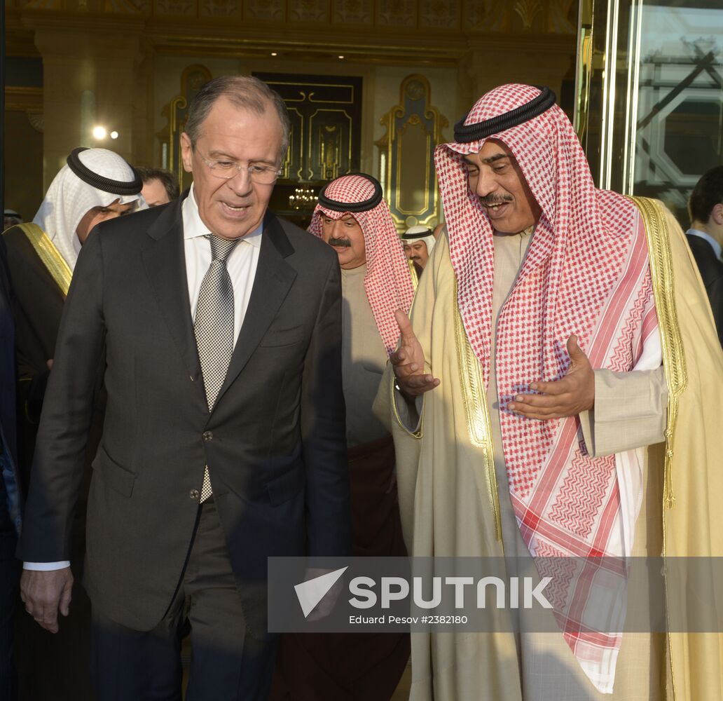 Sergei Lavrov visits Kuwait