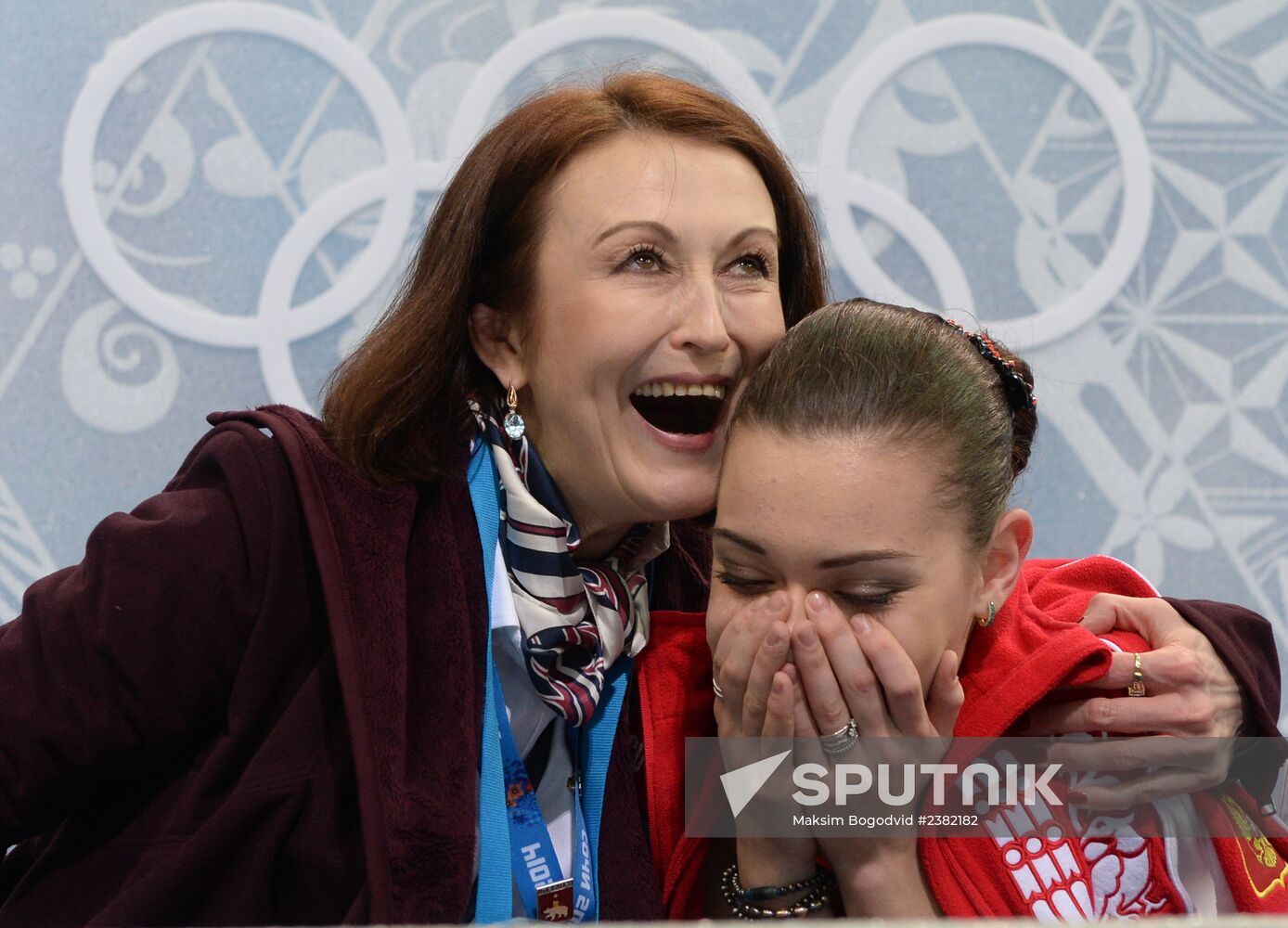 2014 Winter Olympics. Figure skating. Women. Short program