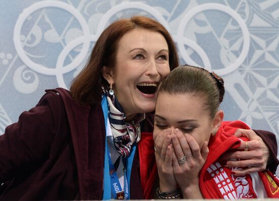 2014 Winter Olympics. Figure skating. Women. Short program
