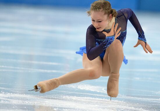 2014 Winter Olympics. Figure skating. Women. Short program
