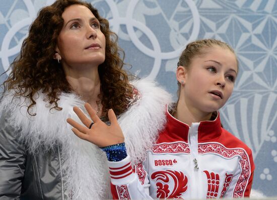 2014 Winter Olympics. Figure skating. Women. Short program
