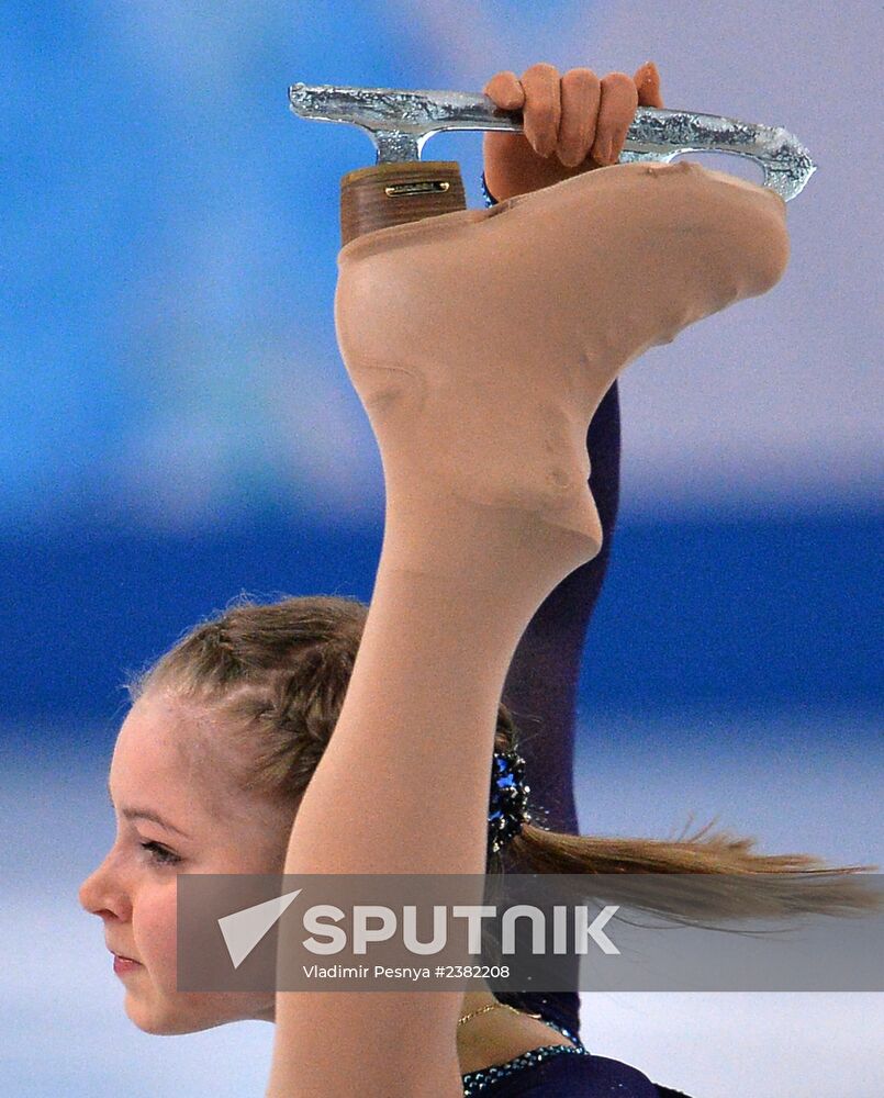 2014 Winter Olympics. Figure skating. Women. Short program