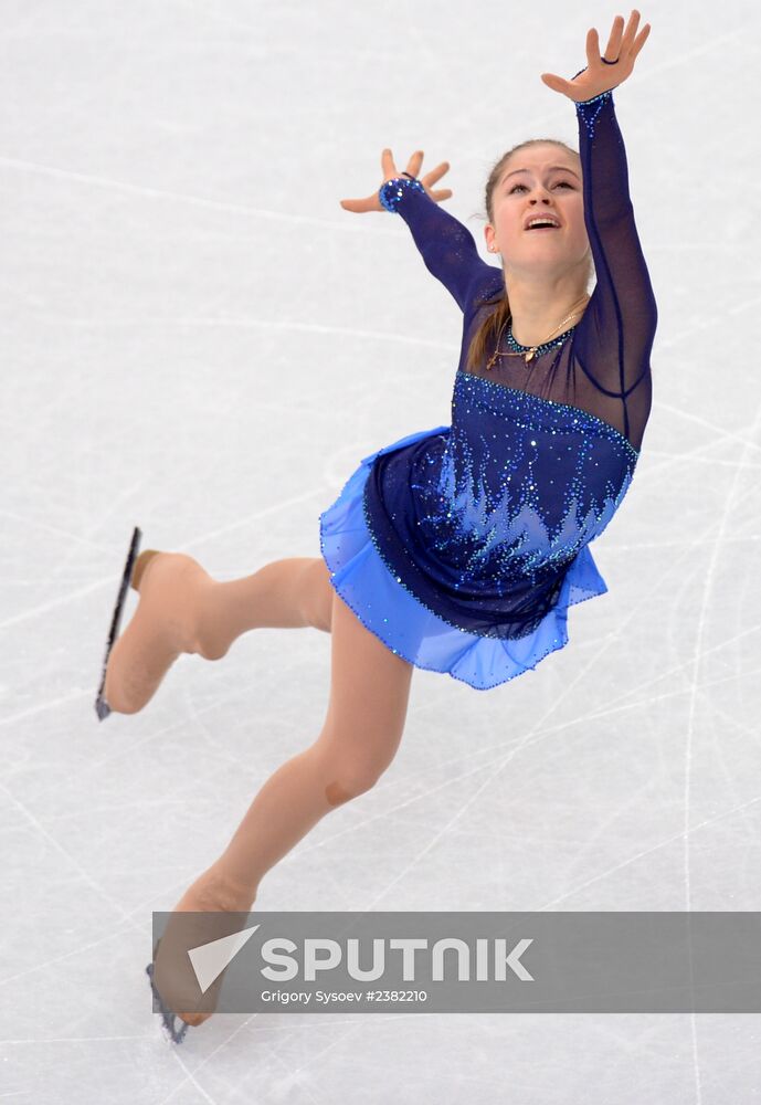 2014 Winter Olympics. Figure skating. Women. Short program