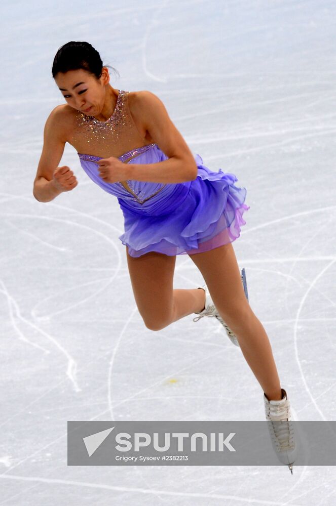 2014 Winter Olympics. Figure skating. Women. Short program