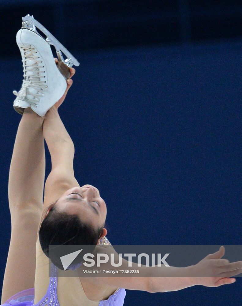 2014 Winter Olympics. Figure skating. Women. Short program