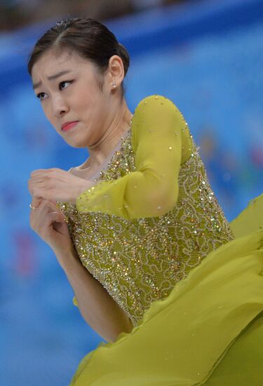 2014 Winter Olympics. Figure skating. Women. Short program