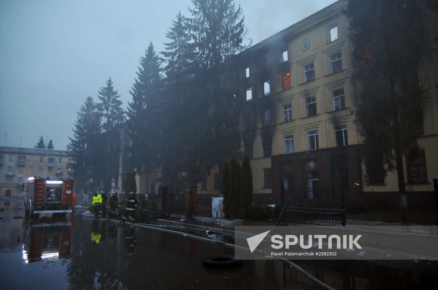Mass protests in Lviv