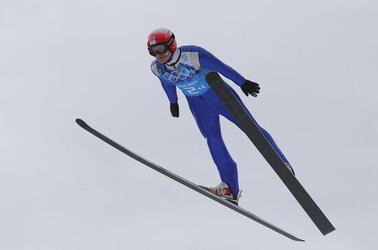 2014 Winter Olympics. Nordic combined. Team events