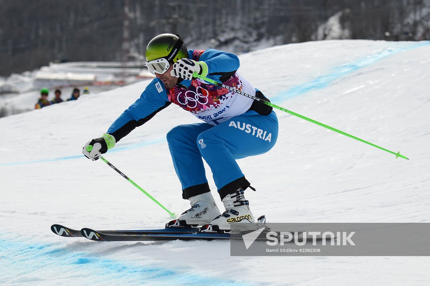 2014 Winter Olympics. Freestyle skiing. Men. Ski cross