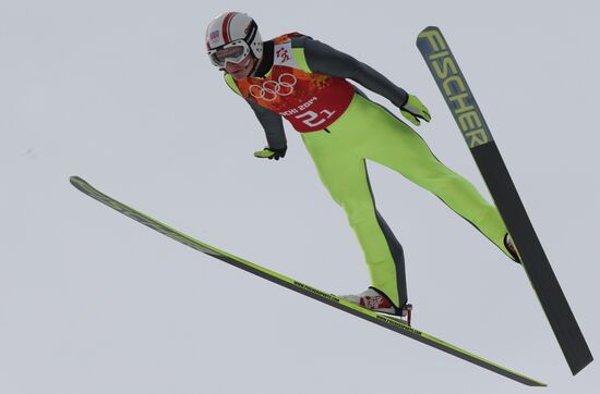 2014 Winter Olympics. Nordic combined. Team events
