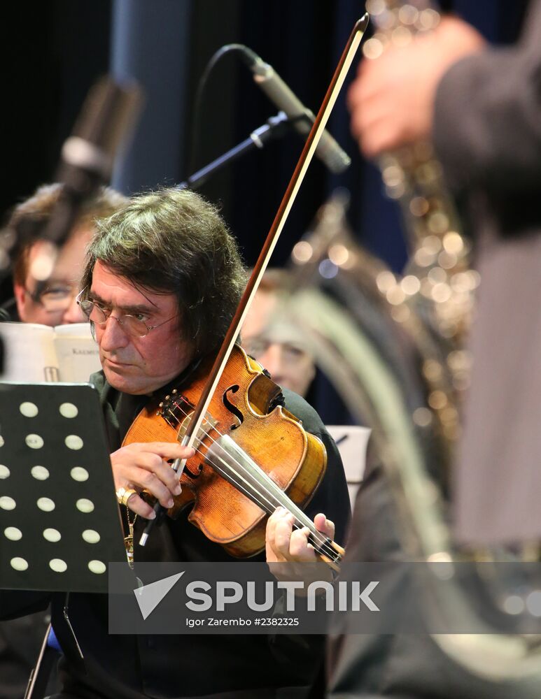 Igor Butman's Big Band and Moscow Soloists perform in Sochi