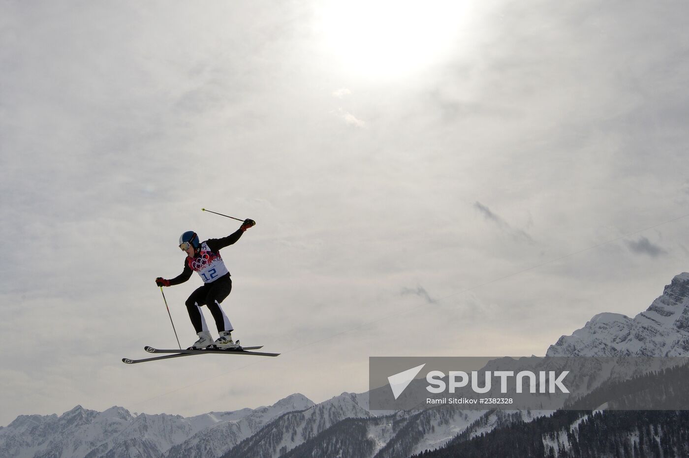 2014 Winter Olympics. Freestyle skiing. Men. Ski cross