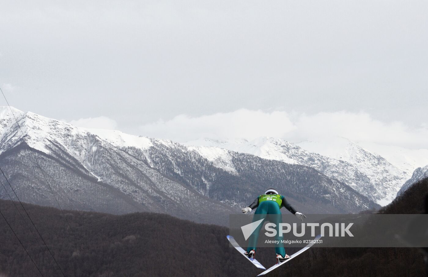 2014 Winter Olympics. Nordic combined. Team events