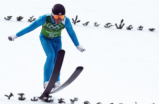 2014 Winter Olympics. Nordic combined. Team events