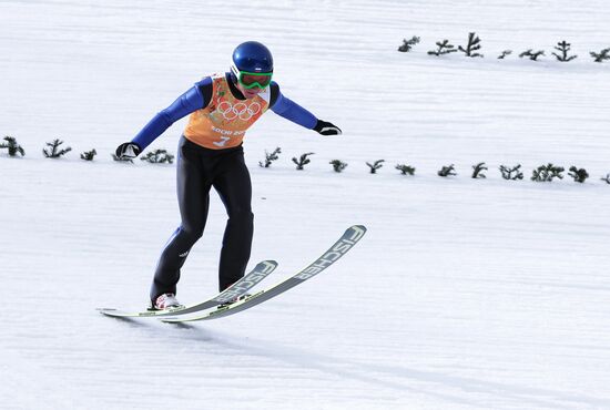 2014 Winter Olympics. Nordic combined. Team events