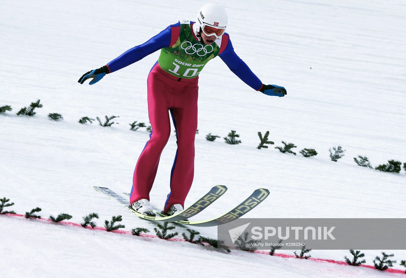 2014 Winter Olympics. Nordic combined. Team events