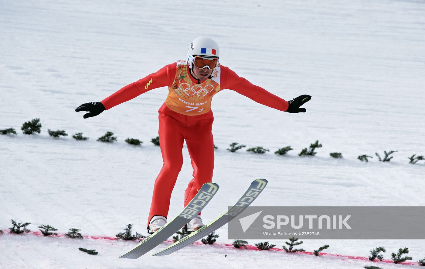 2014 Winter Olympics. Nordic combined. Team events