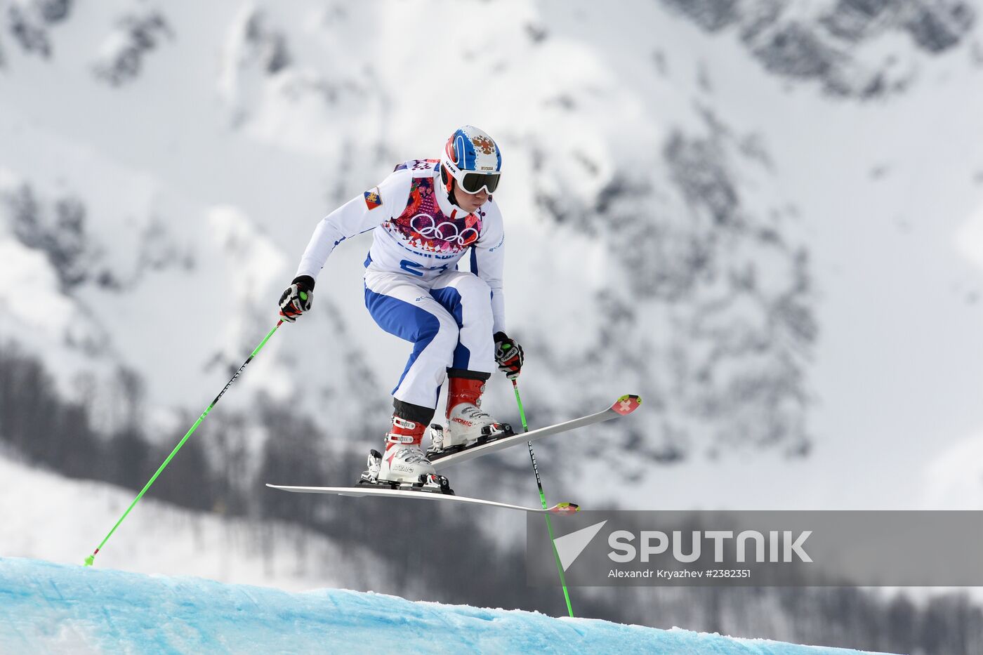 2014 Winter Olympics. Freestyle skiing. Men. Ski cross