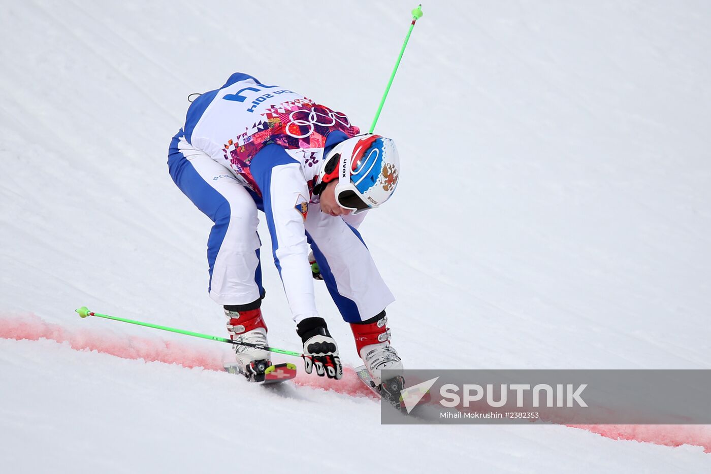 2014 Winter Olympics. Freestyle skiing. Men. Ski cross