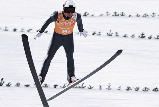 2014 Winter Olympics. Nordic combined. Team events