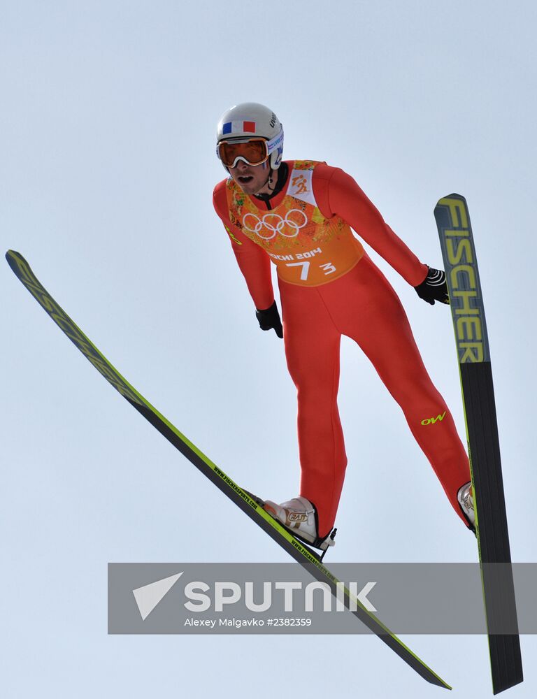 2014 Winter Olympics. Nordic combined. Team events