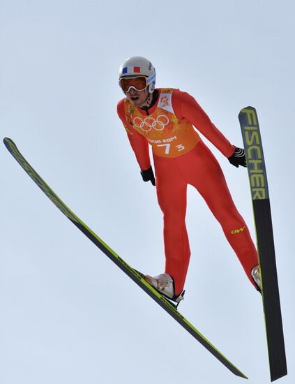 2014 Winter Olympics. Nordic combined. Team events