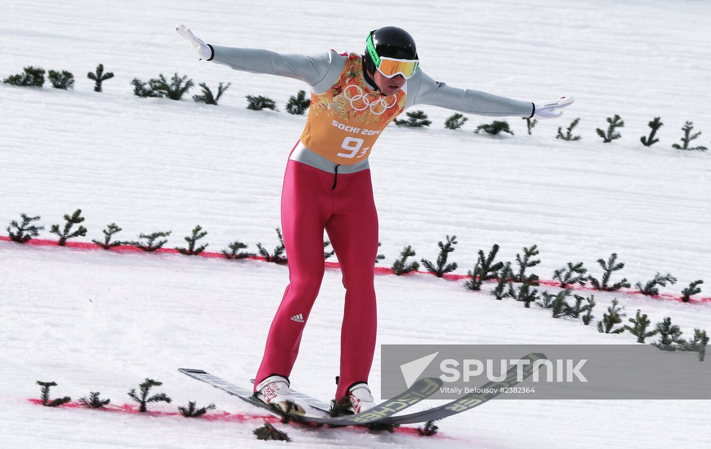 2014 Winter Olympics. Nordic combined. Team events