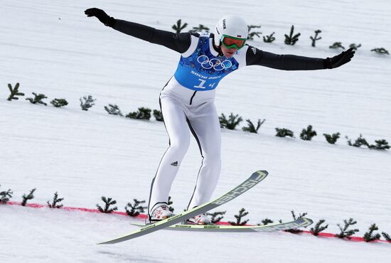 2014 Winter Olympics. Nordic combined. Team events