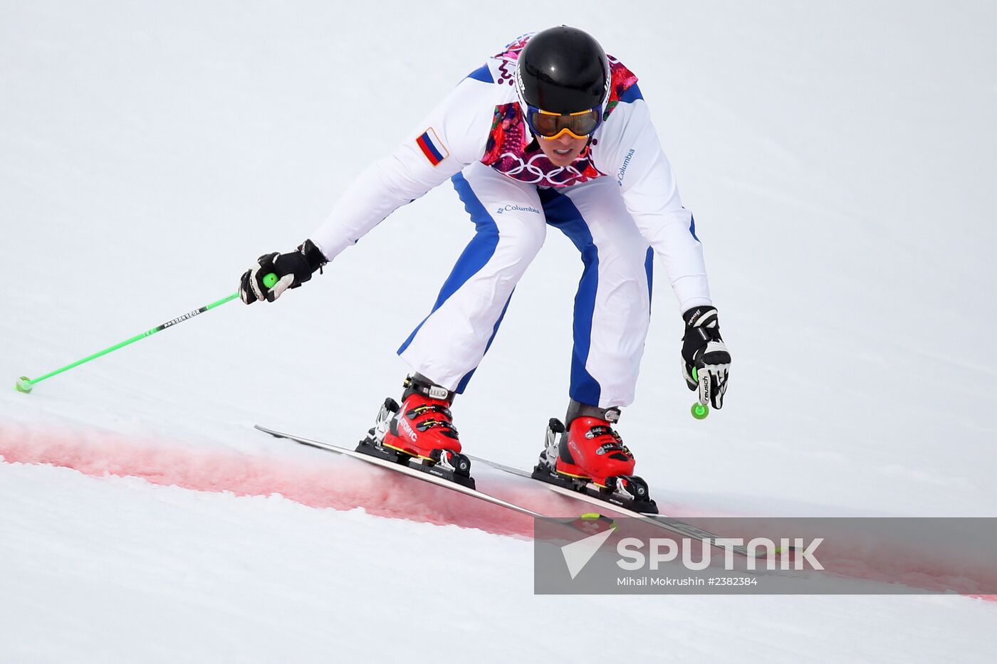 2014 Winter Olympics. Freestyle skiing. Men. Ski cross