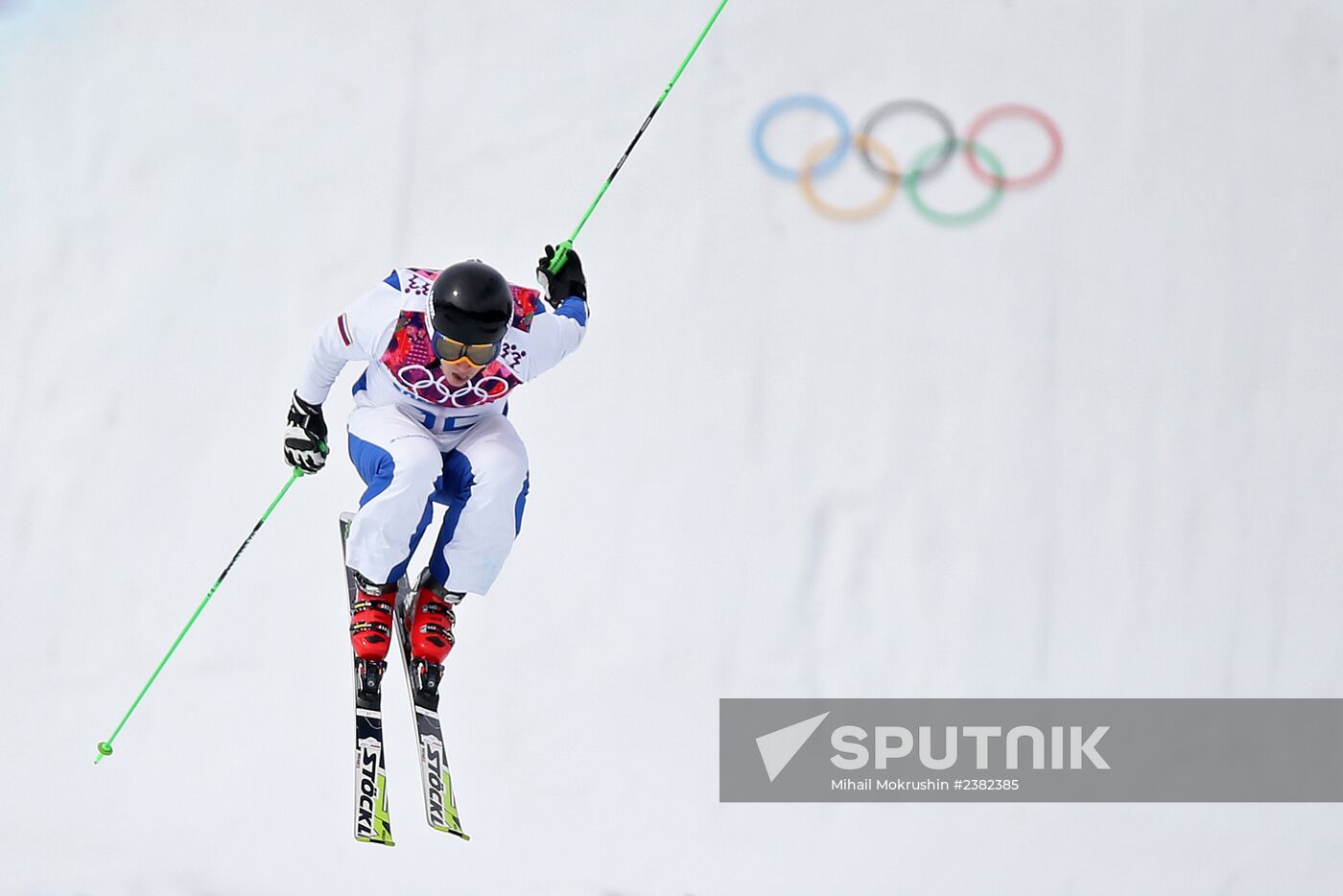 2014 Winter Olympics. Freestyle skiing. Men. Ski cross