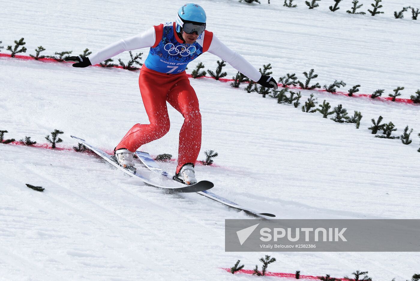 2014 Winter Olympics. Nordic combined. Team events