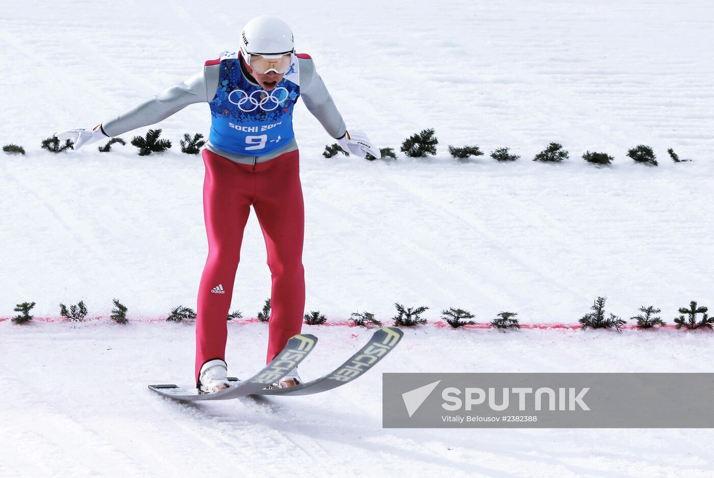 2014 Winter Olympics. Nordic combined. Team events
