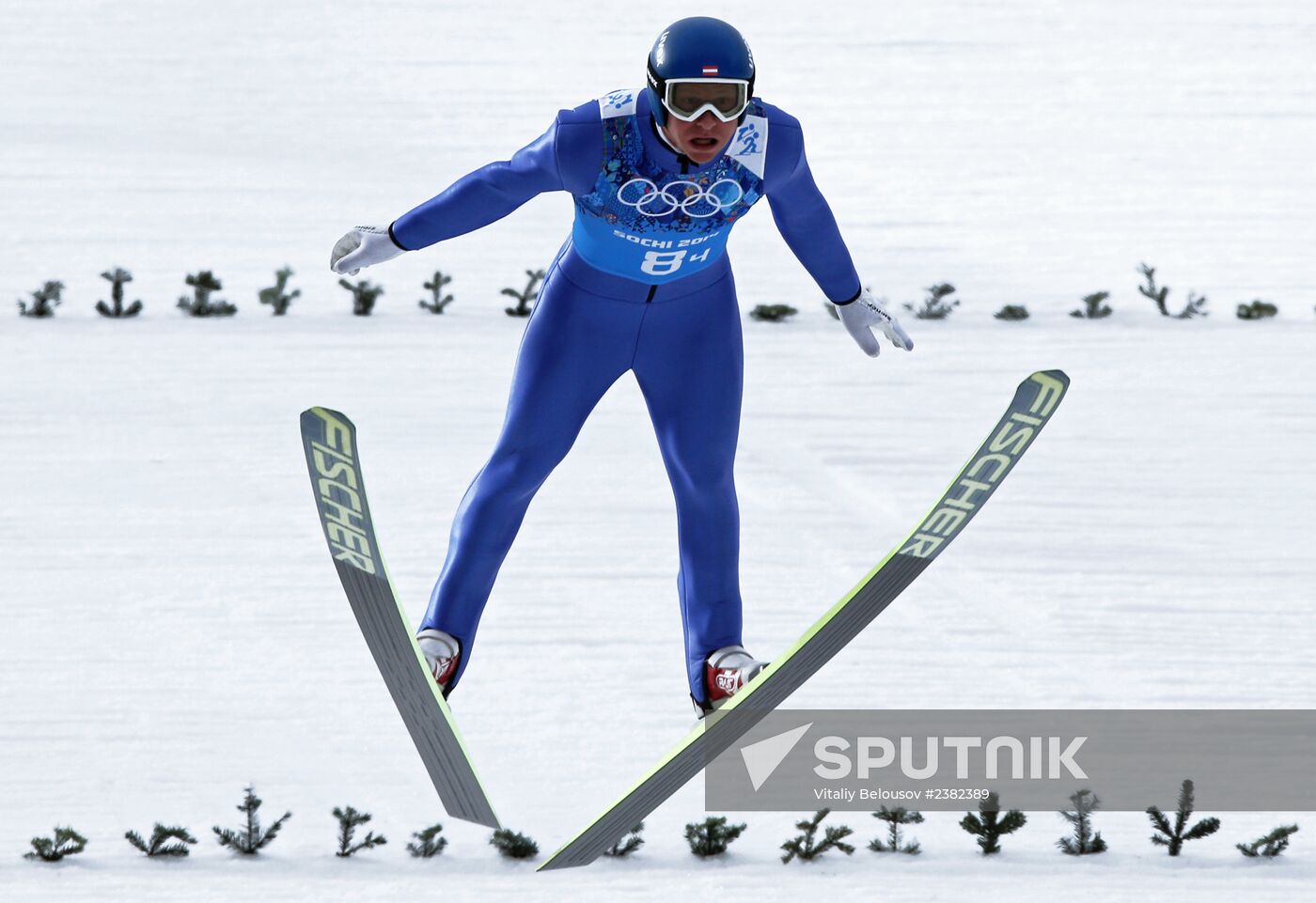 2014 Winter Olympics. Nordic combined. Team events