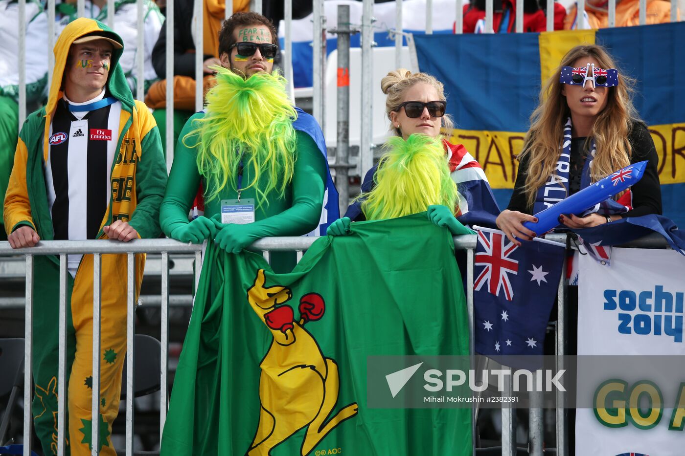 2014 Winter Olympics. Freestyle skiing. Men. Ski cross