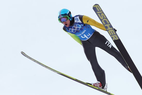 2014 Winter Olympics. Nordic combined. Team events