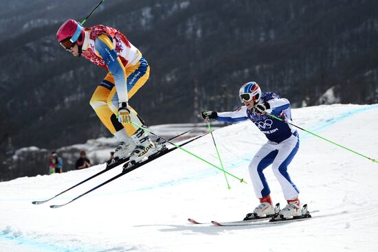 2014 Winter Olympics. Freestyle skiing. Men. Ski cross