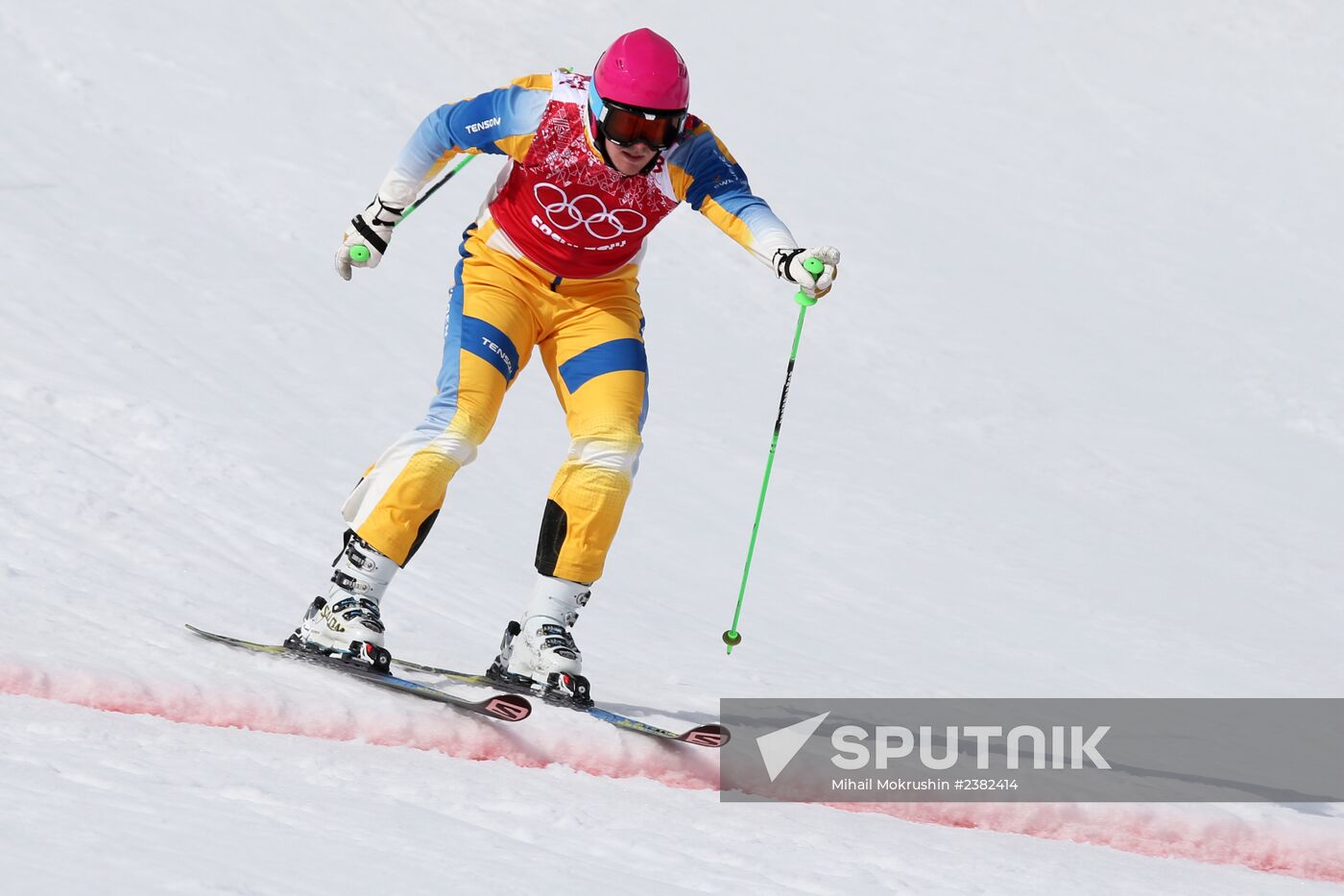 2014 Winter Olympics. Freestyle skiing. Men. Ski cross