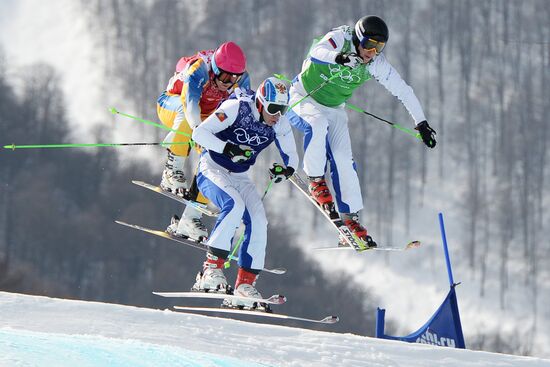 2014 Winter Olympics. Freestyle skiing. Men. Ski cross