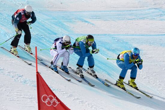 2014 Winter Olympics. Freestyle skiing. Men. Ski cross