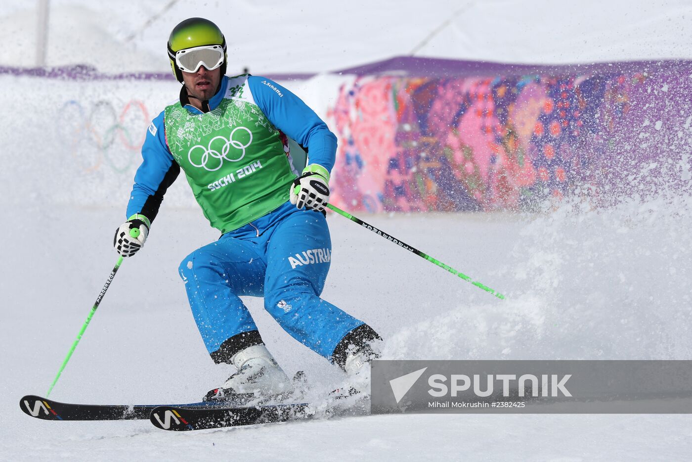 2014 Winter Olympics. Freestyle skiing. Men. Ski cross