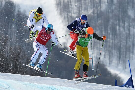 2014 Winter Olympics. Freestyle skiing. Men. Ski cross