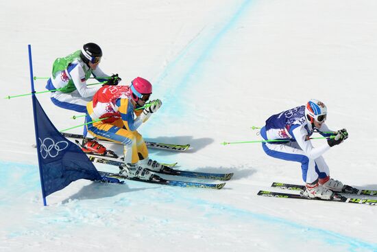 2014 Winter Olympics. Freestyle skiing. Men. Ski cross