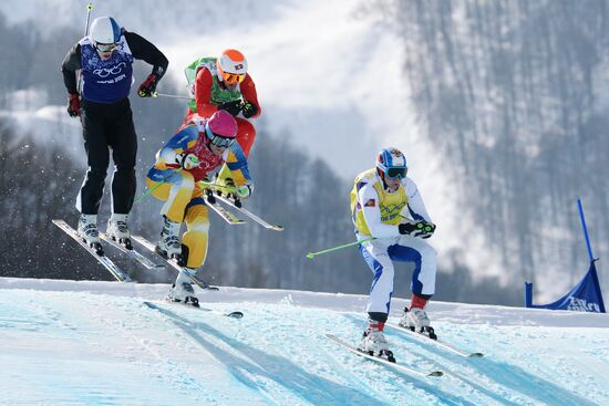 2014 Winter Olympics. Freestyle skiing. Men. Ski cross