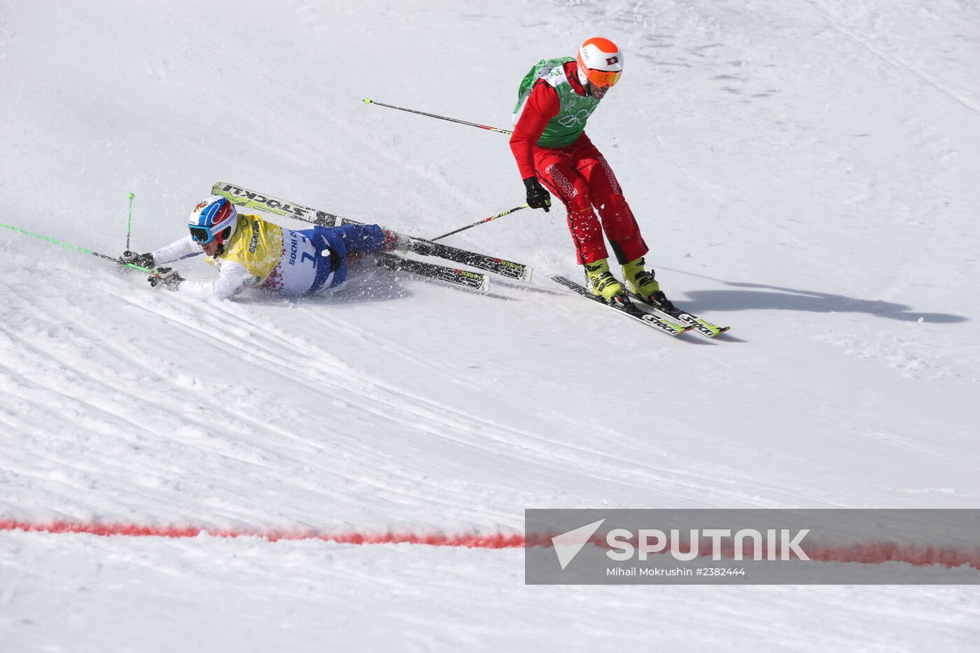 2014 Winter Olympics. Freestyle skiing. Men. Ski cross