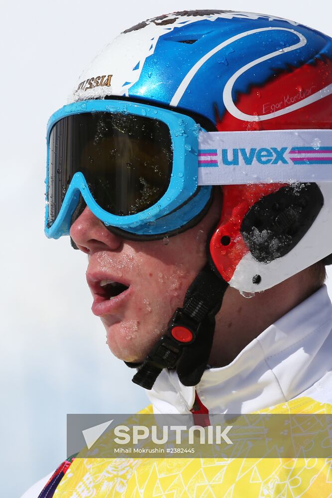 2014 Winter Olympics. Freestyle skiing. Men. Ski cross